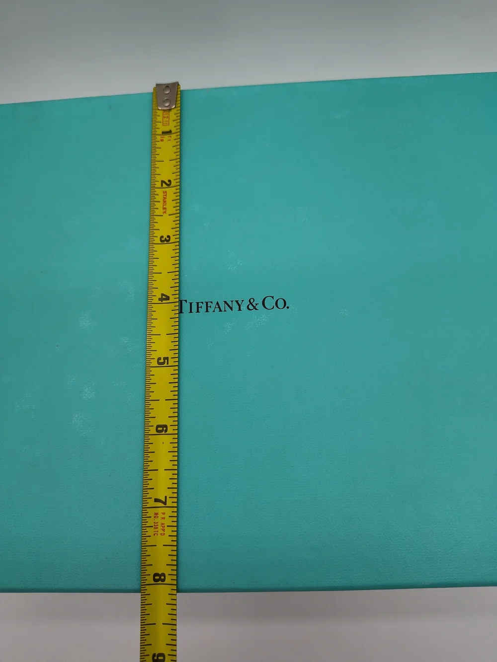 TIFFANY & CO. Large Signature Blue Gift Presentation Storage Box Collector